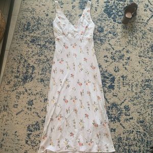 Abercrombie floral midi dress